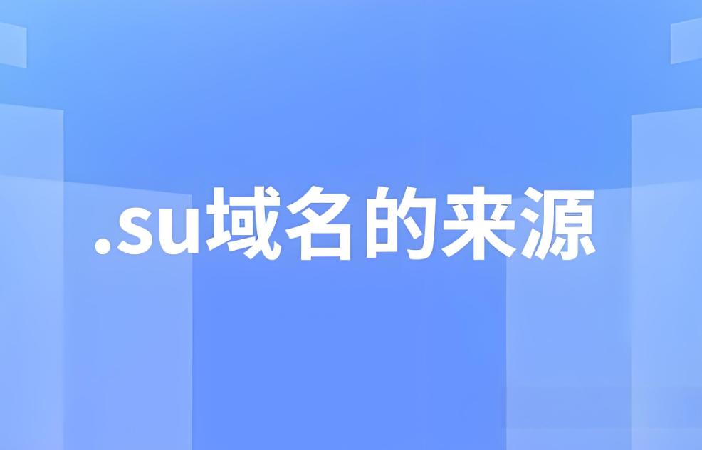 互聯(lián)網(wǎng)暗戰(zhàn)打響：誰有權(quán)決定.su域名的去留？